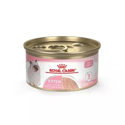 Royal Canin® Feline Care Nutrition Kitten Loaf in Sauce Wet Food  3 oz can
