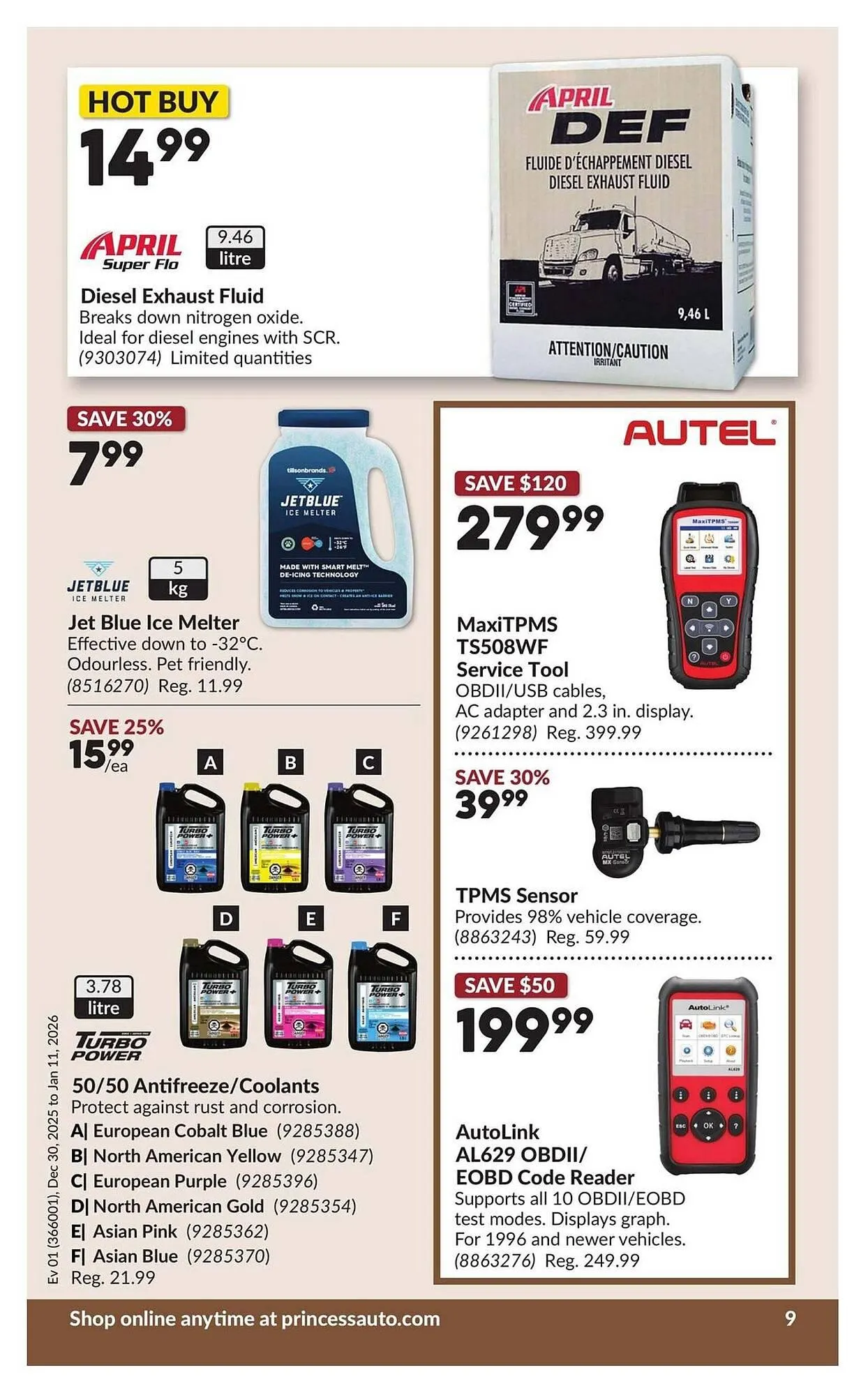 Princess Auto flyer from December 26 to January 2 2026 - flyer page 13