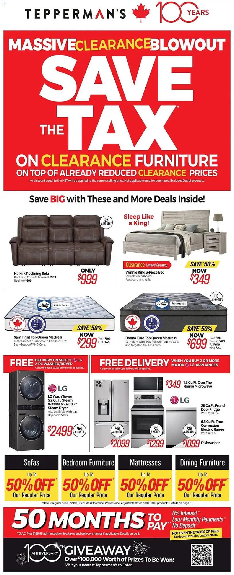 Teppermans flyer - 1