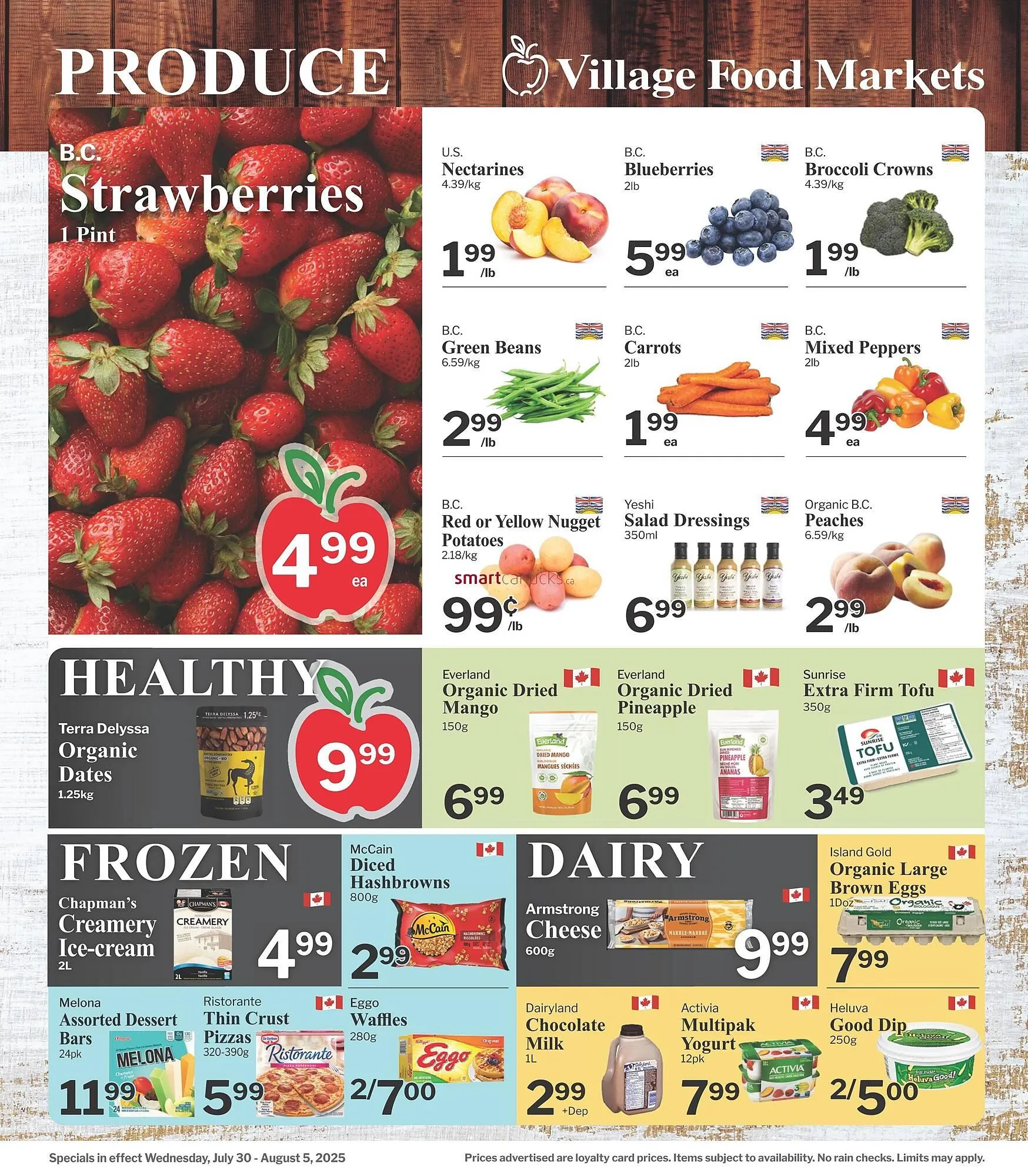 Village Food Markets flyer from July 30 to August 5 2025 - flyer page 3