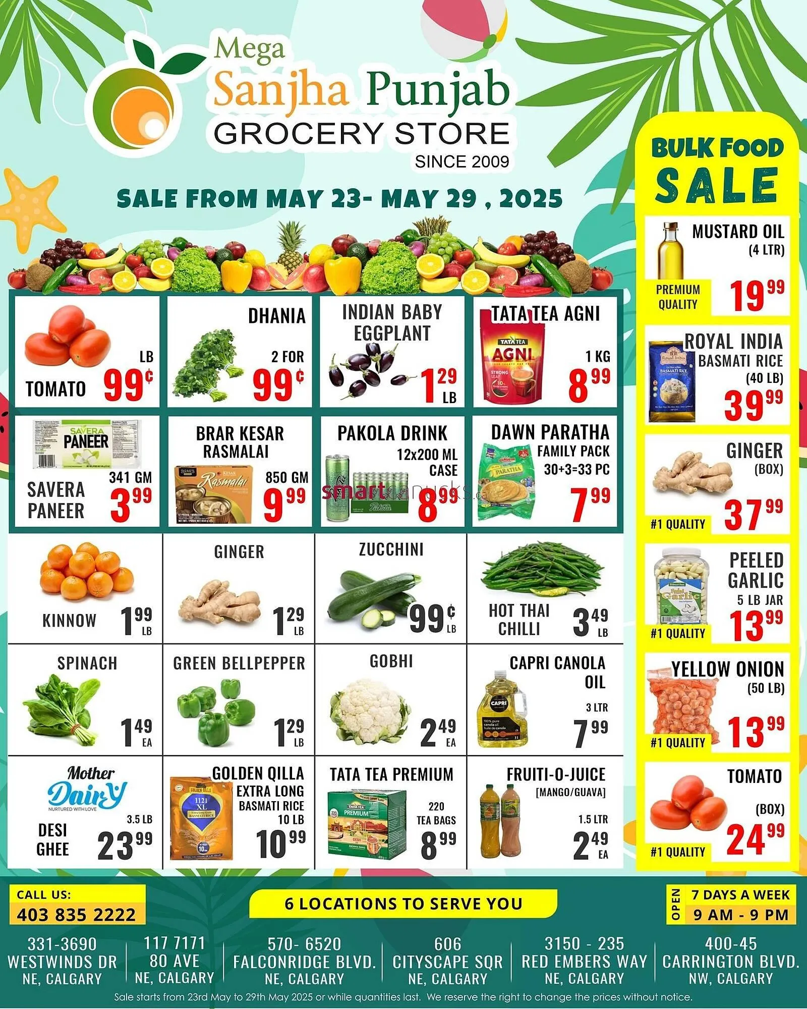 Mega Sanjha Punjab Grocery Store flyer - 1