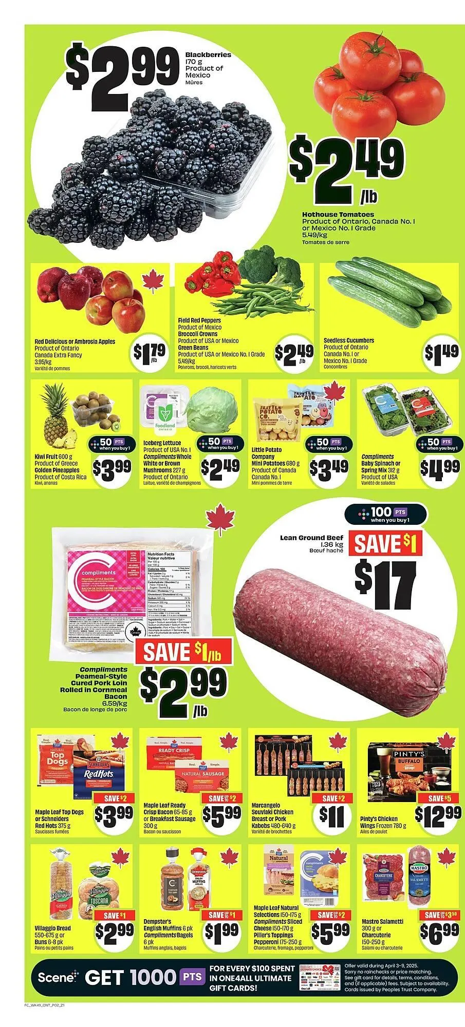 FreshCo flyer from April 3 to April 17 2025 - flyer page 3