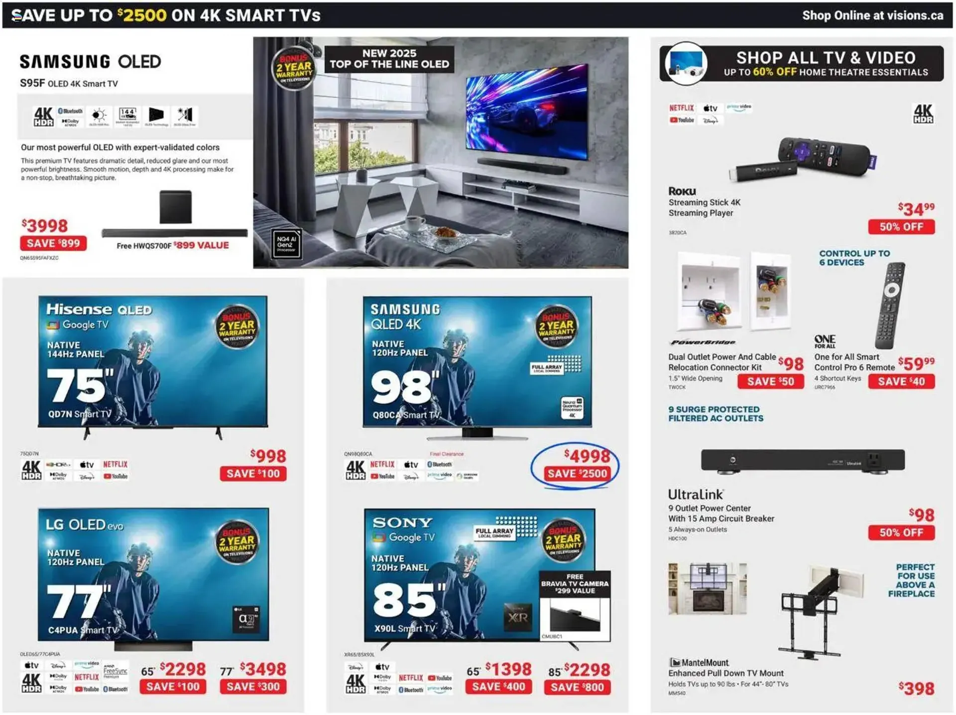 Visions Electronics flyer from April 25 to May 1 2025 - flyer page 4