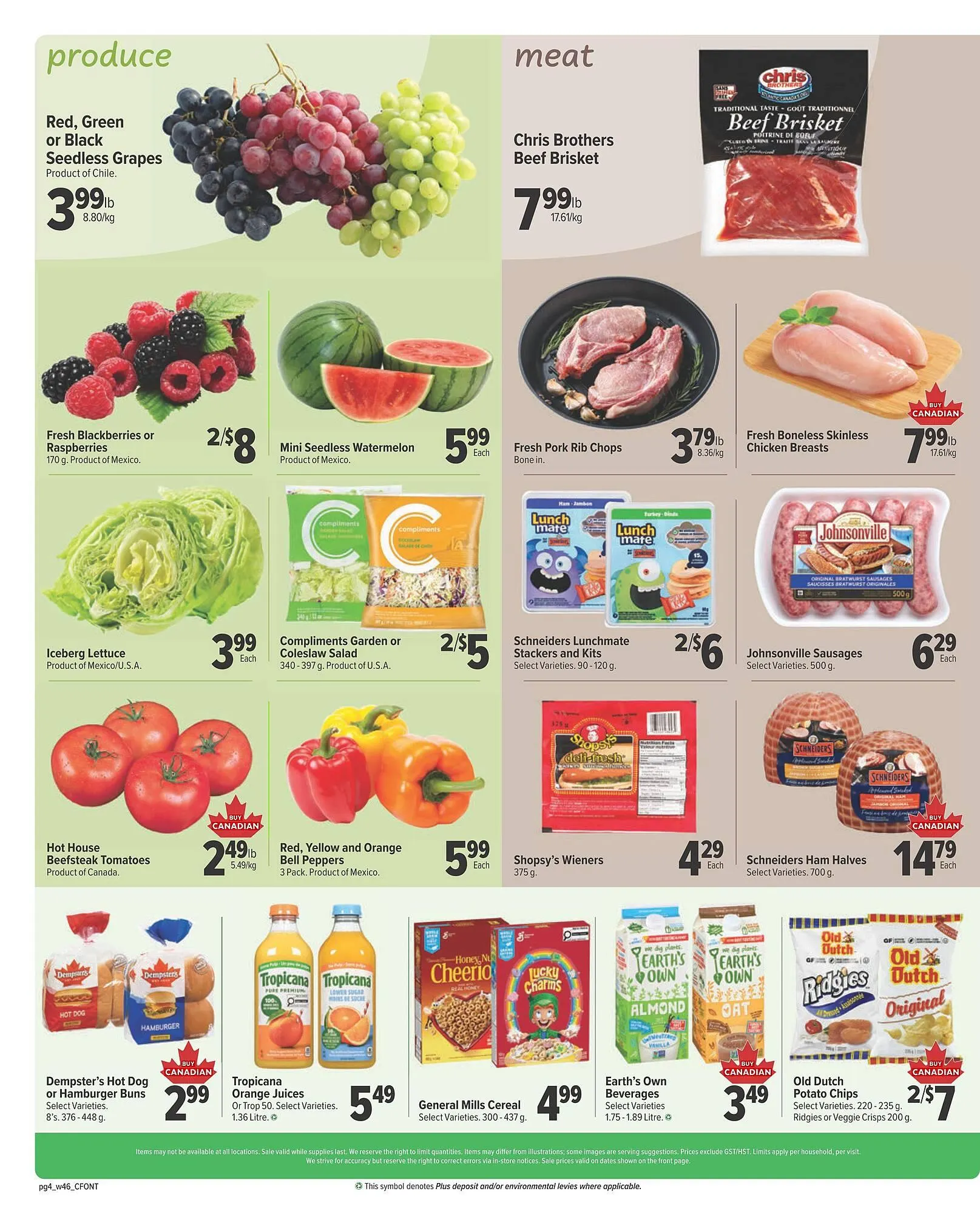 Clover Farm flyer from March 12 to March 18 2026 - flyer page 4