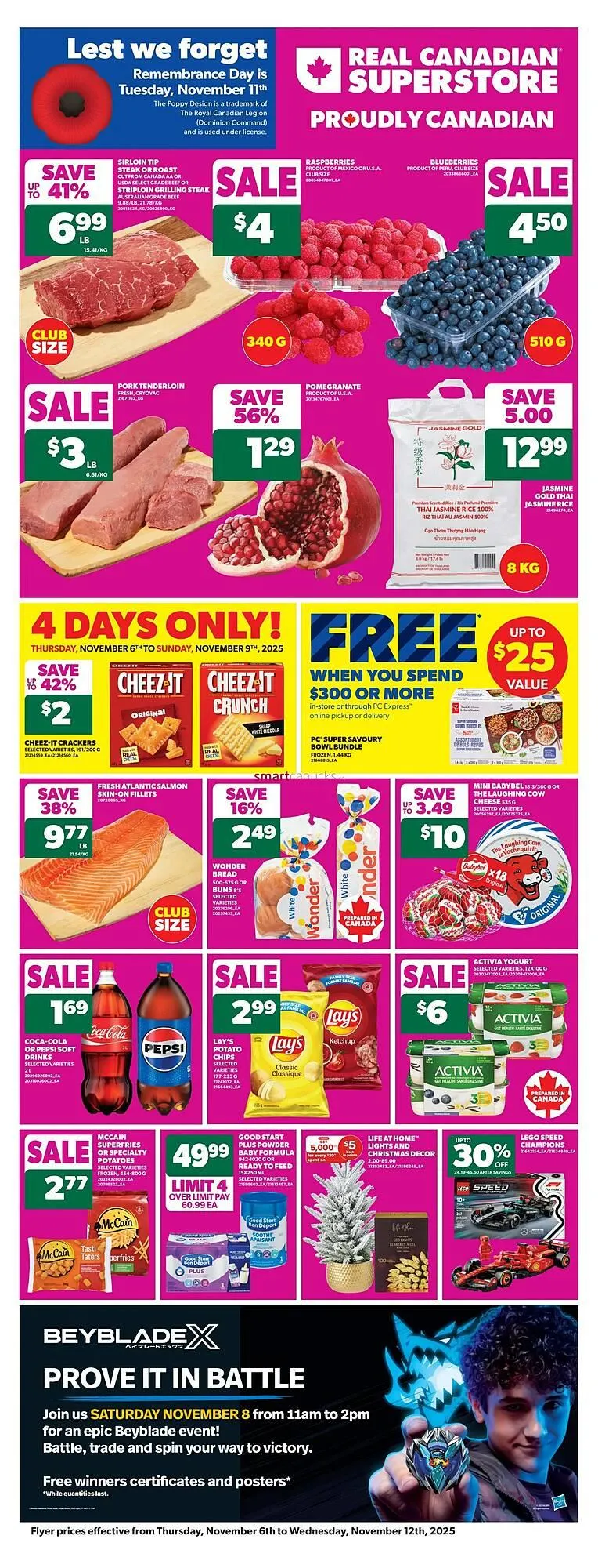 Real Canadian Superstore flyer from November 6 to November 12 2025 - flyer page 3