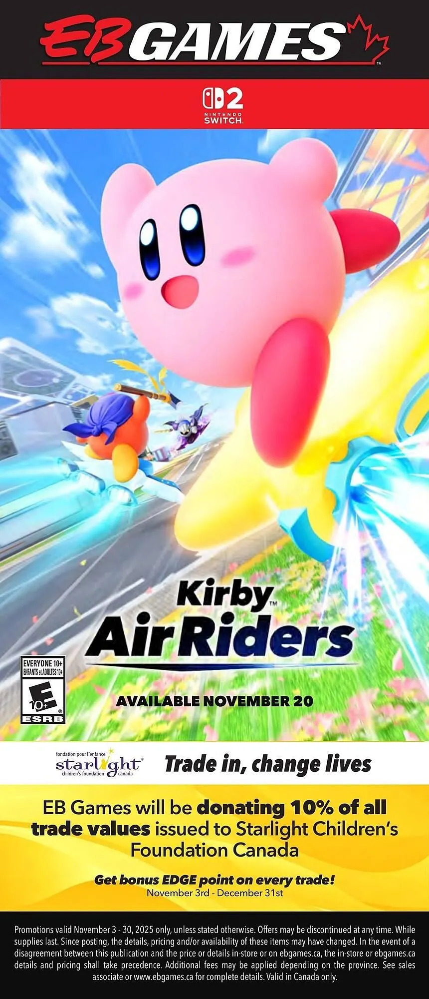 EB Games flyer from November 21 to November 27 2025 - flyer page 1