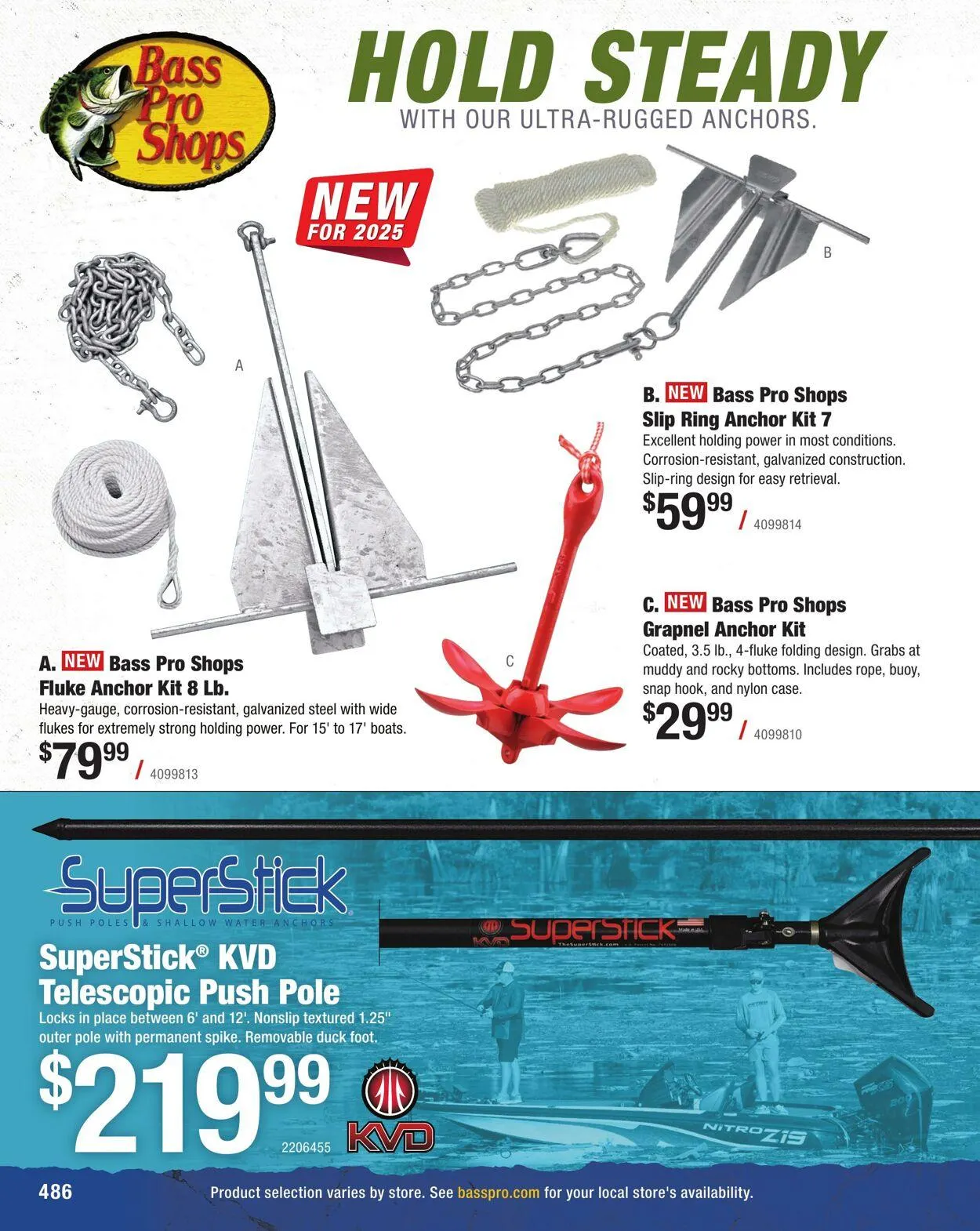 Bass Pro Current flyer from April 7 to April 21 2025 - flyer page 486