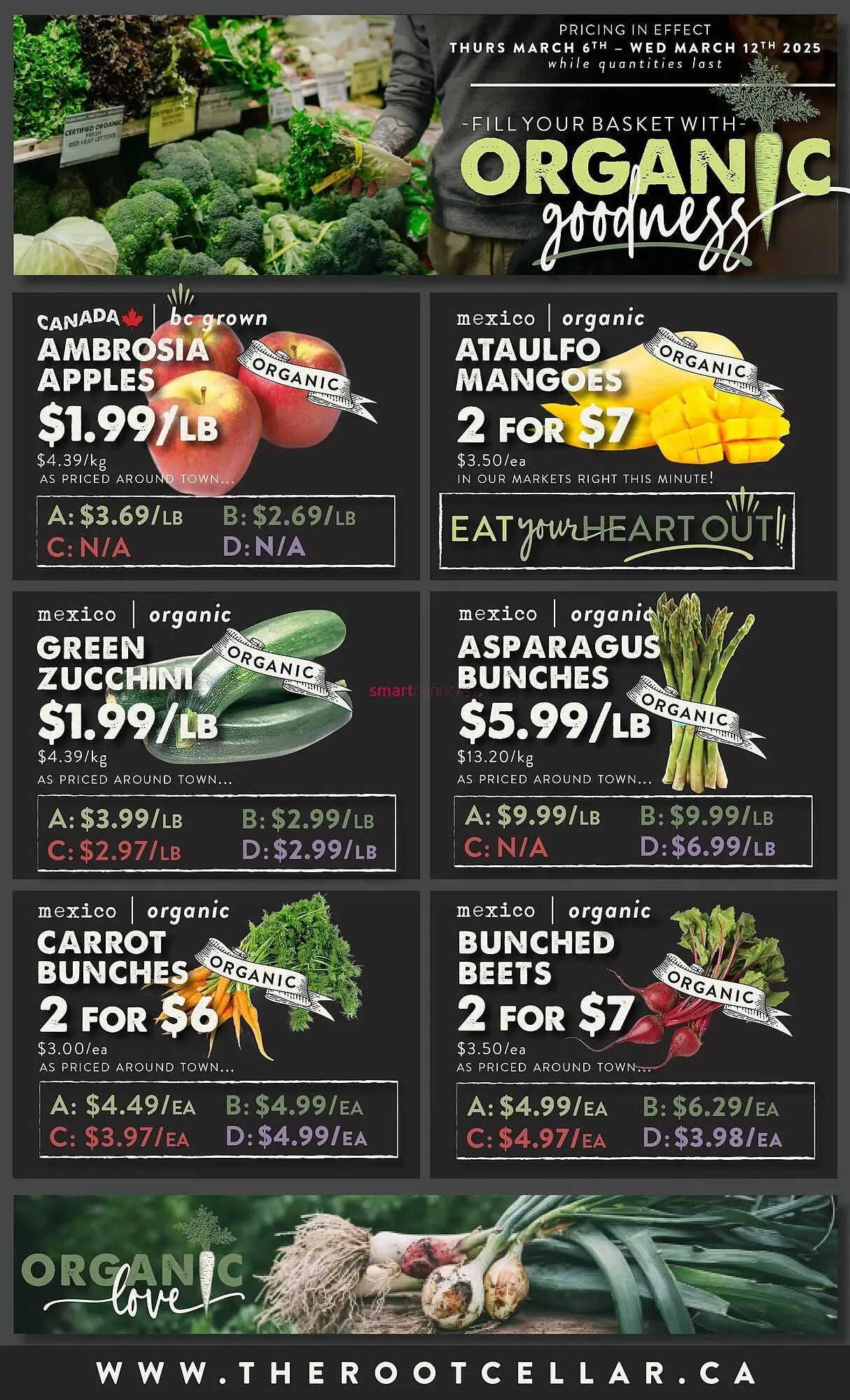 The Root Cellar flyer from March 7 to March 20 2025 - flyer page 3