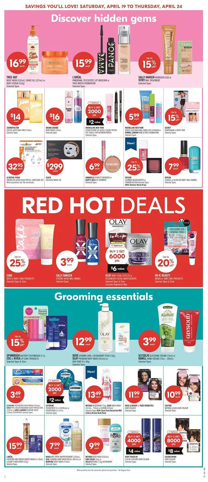 Shoppers Drug Mart flyer from April 19 to April 25 2025 - flyer page 19