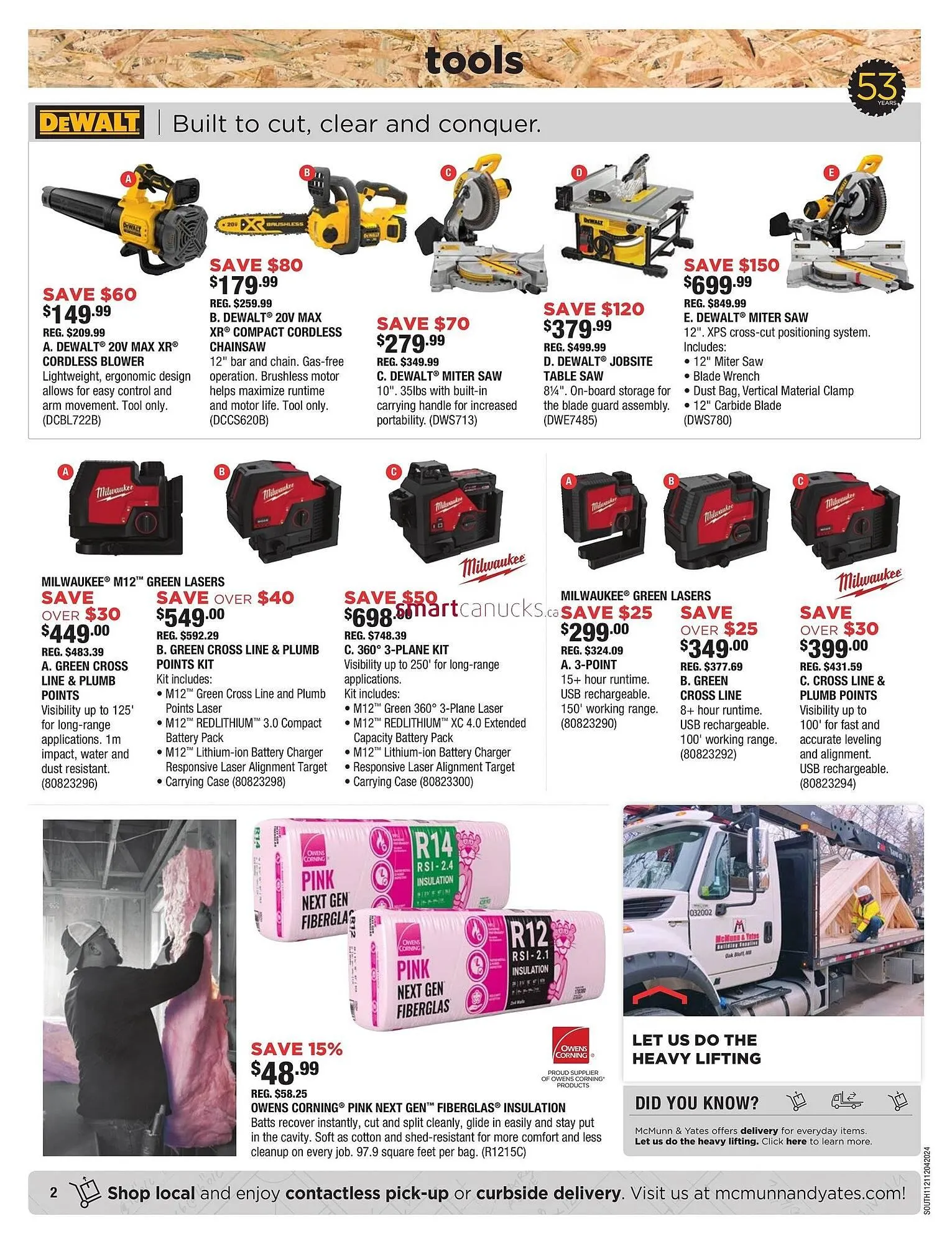 McMunn & Yates Building Supplies flyer from November 21 to November 27 2024 - flyer page 2