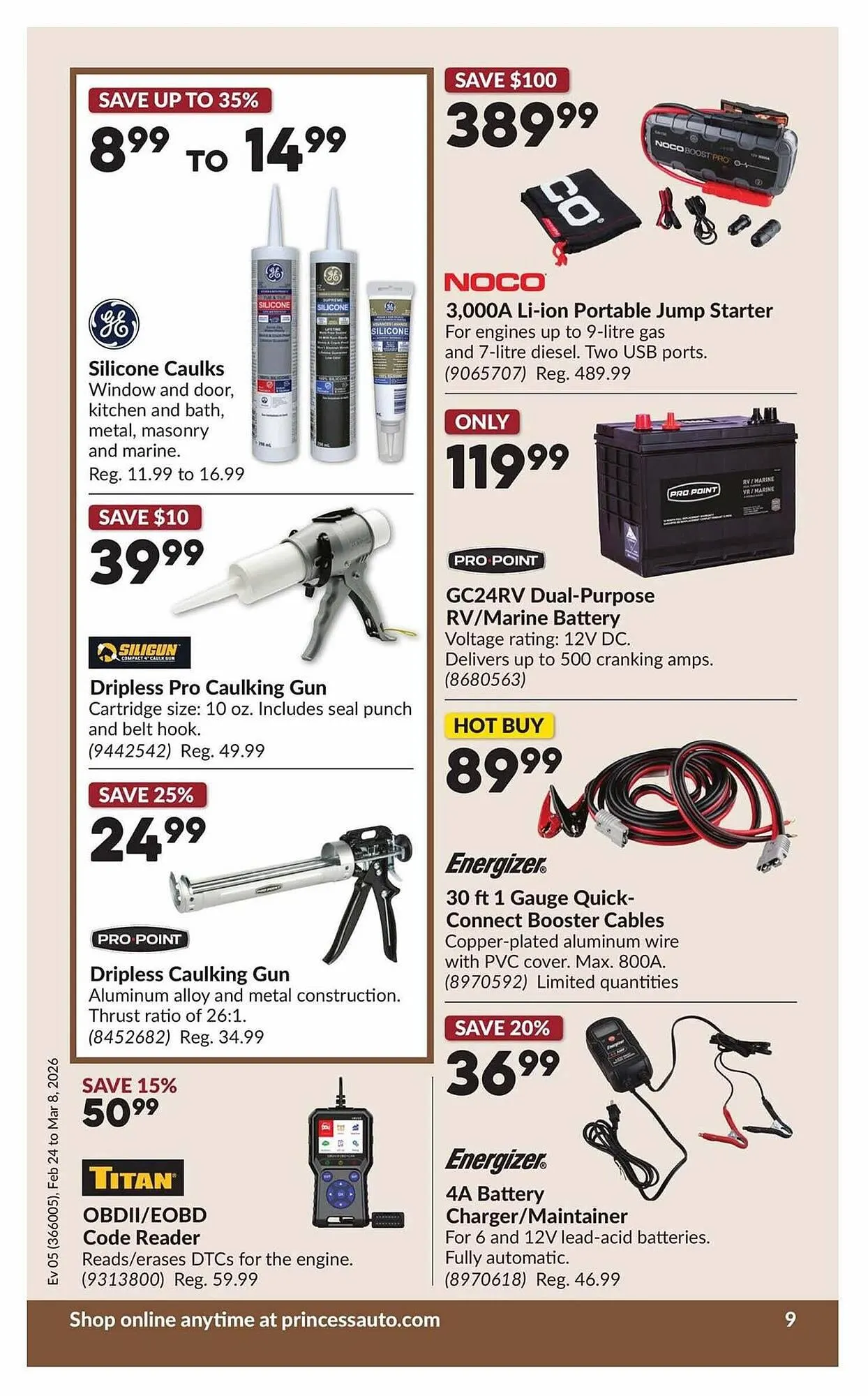 Princess Auto flyer from February 24 to March 9 2026 - flyer page 12