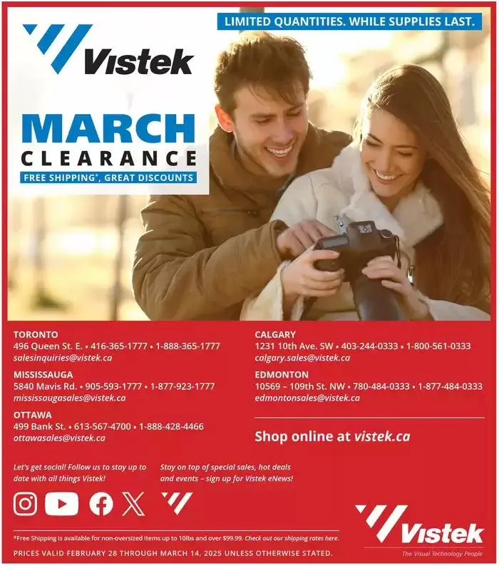 March Clearance from March 5 to March 14 2025 - flyer page 10