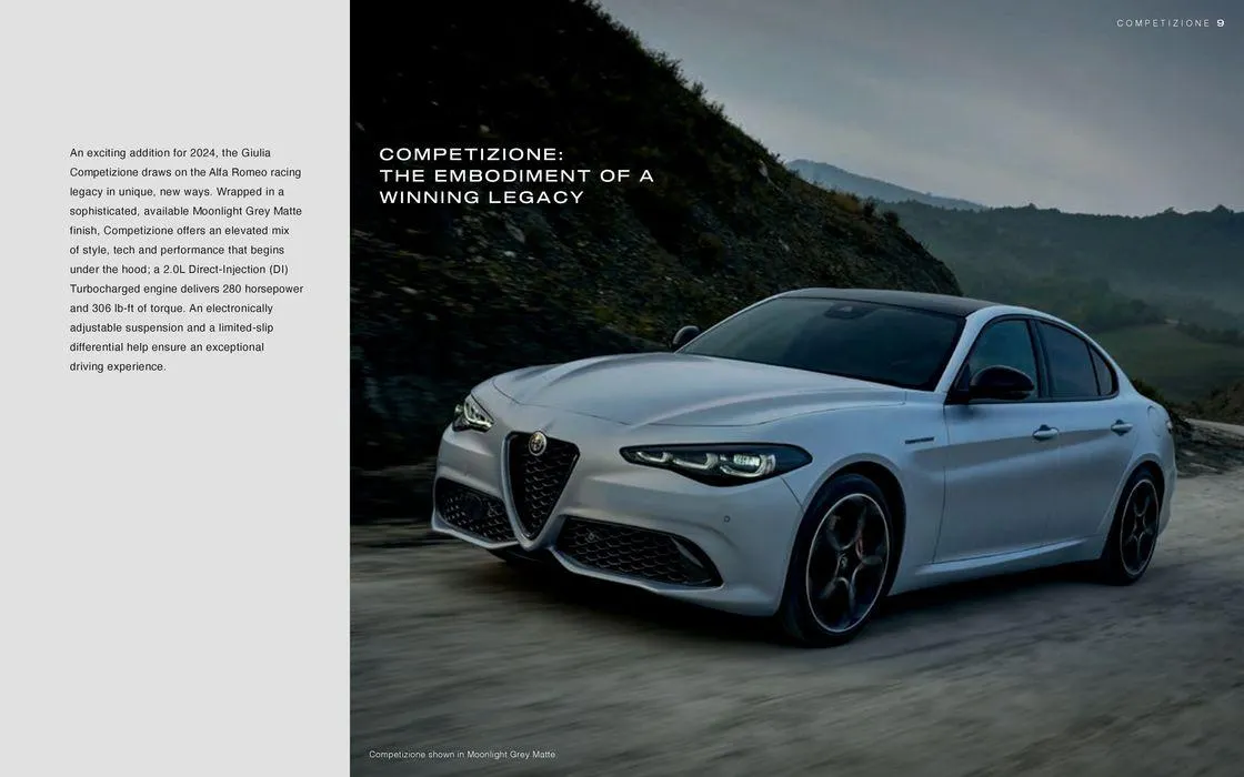 Alfa Romeo 2024 Giulia from January 9 to January 9 2025 - flyer page 9