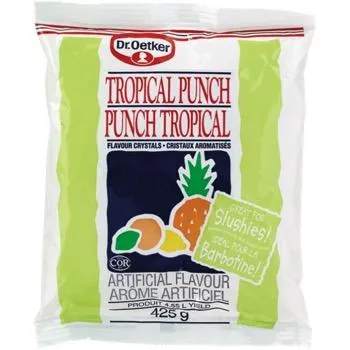 Dr. Oetker Tropical Punch Artificial Flavour Crystals, 425 g
