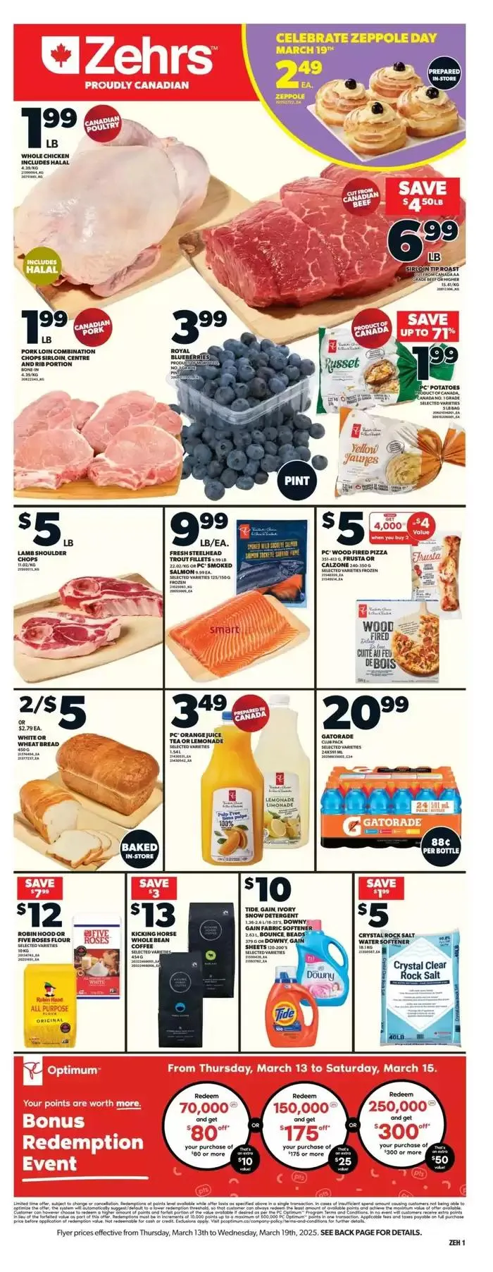 Zehrs Markets weeky flyer from March 13 to March 19 2025 - flyer page 3