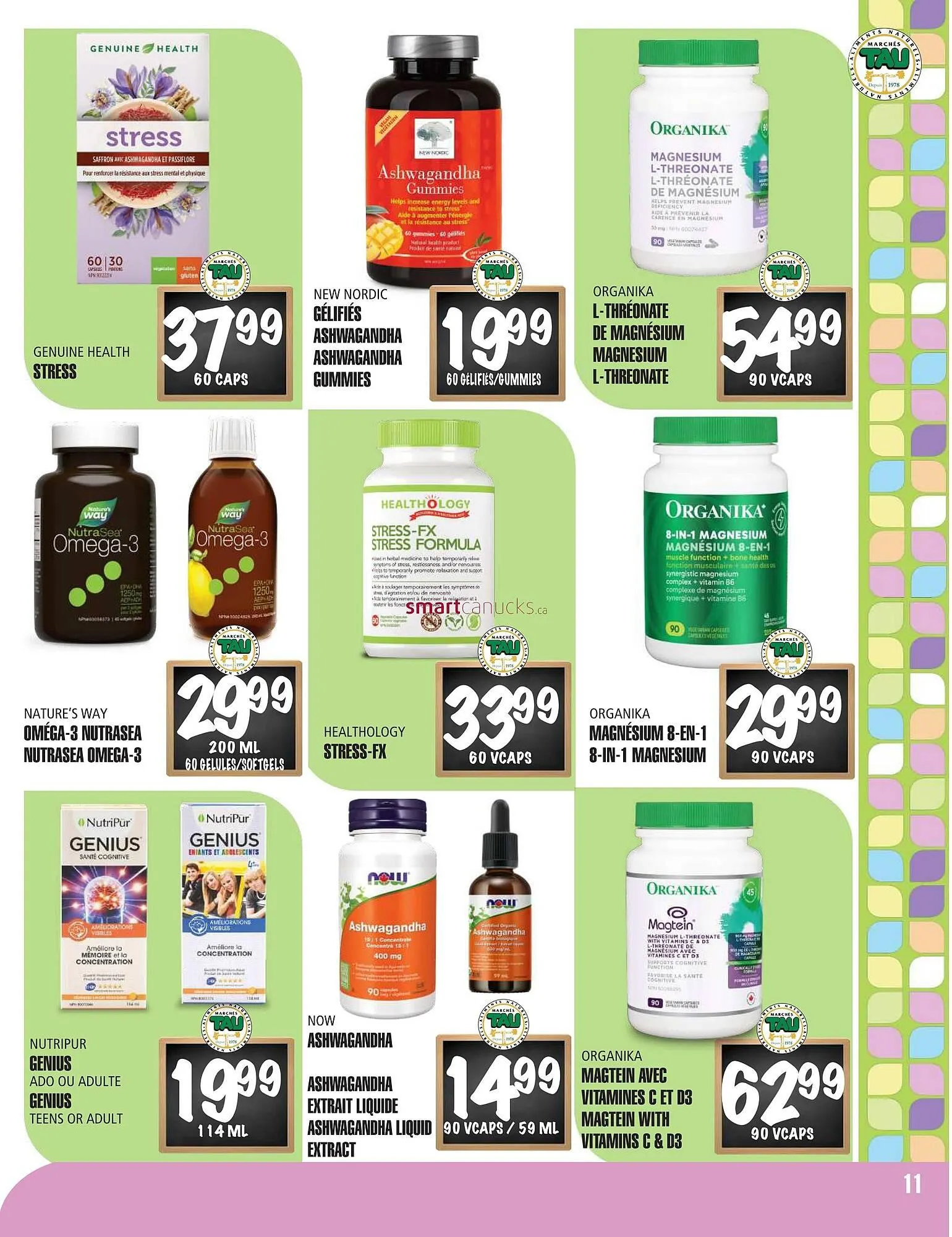 Marches Tau flyer from March 31 to April 13 2025 - flyer page 11