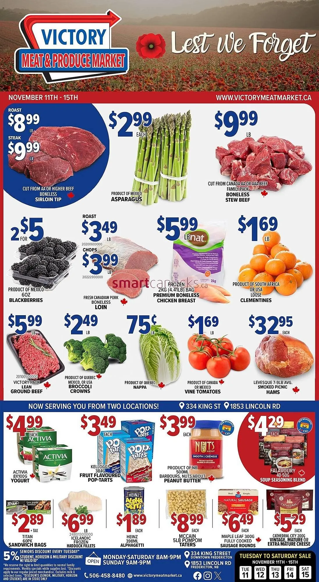 Victory Meat Market flyer from November 13 to December 10 2025 - flyer page 1