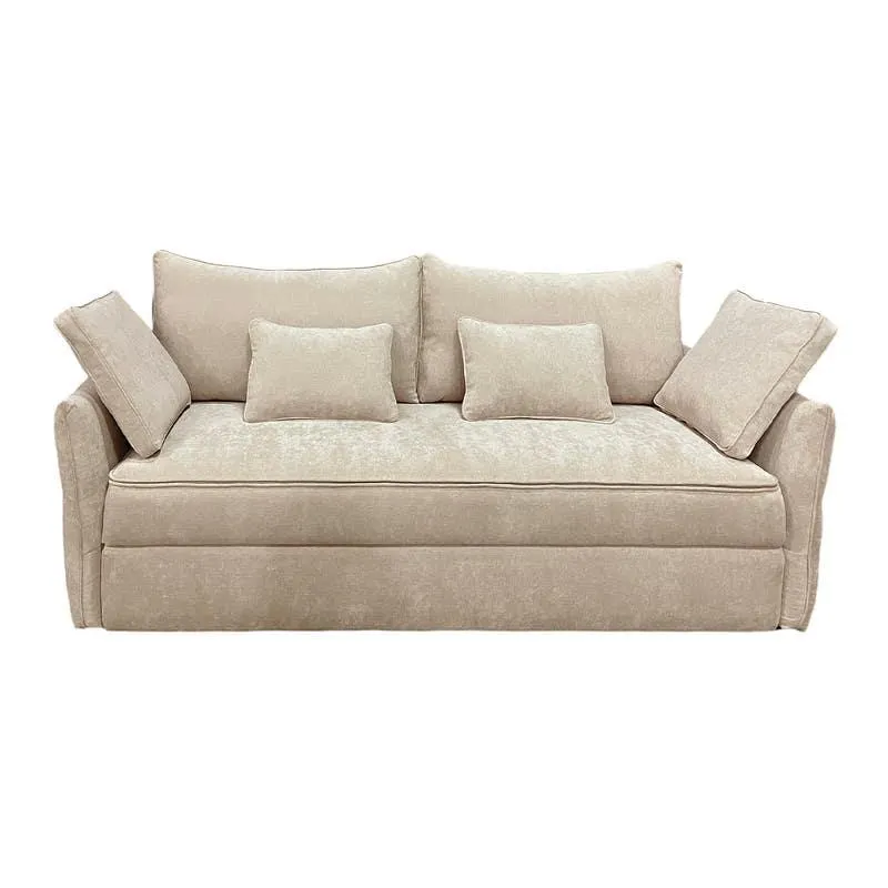 Sofa-lit avec rangement - beige