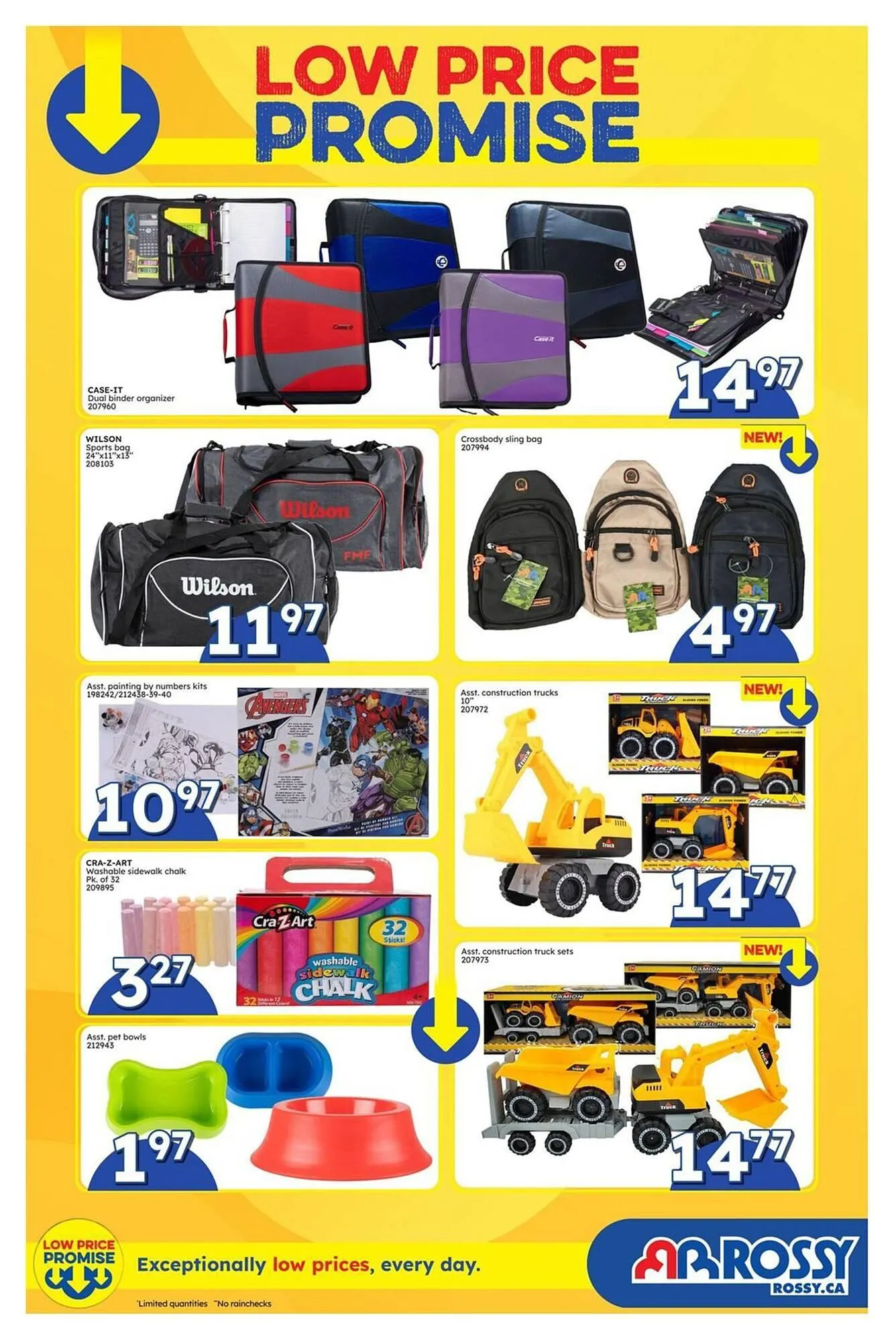 Rossy flyer from September 24 to October 29 2025 - flyer page 11