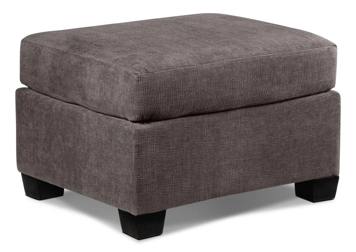 Fava Ottoman - Grey