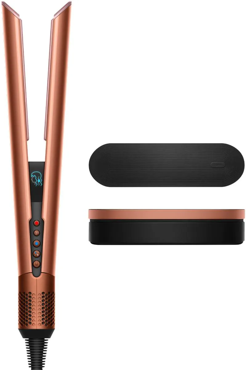 Dyson Airstrait Amber Silk And Pink Champagne