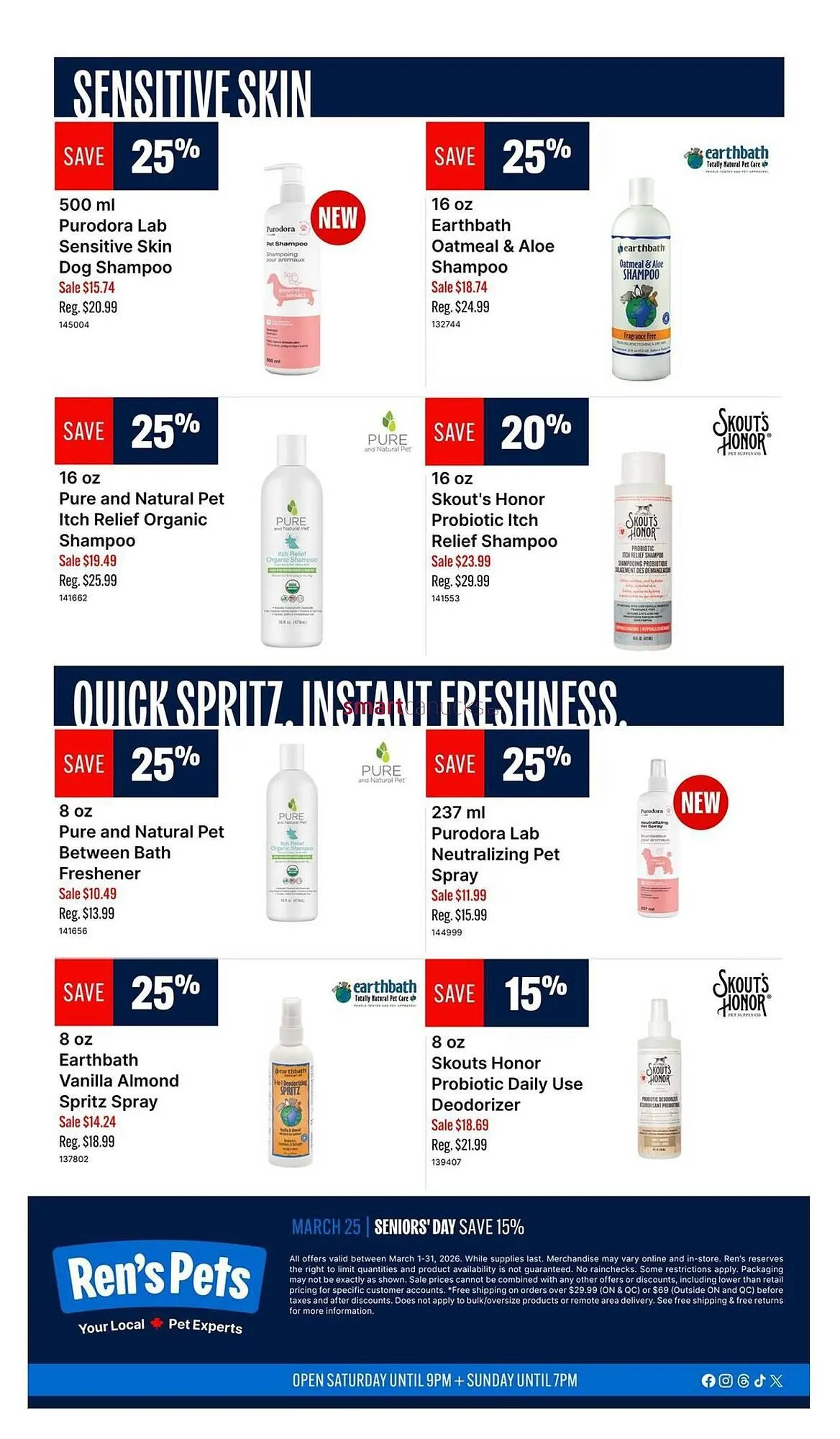 Ren’s Pets Depot flyer from March 1 to March 31 2026 - flyer page 5