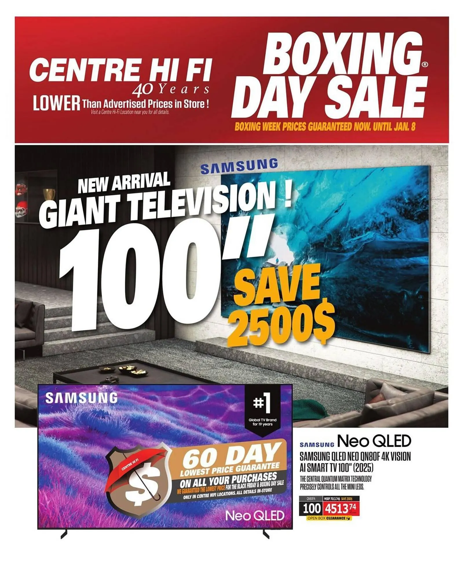 Centre Hi-Fi flyer from January 2 to January 8 2026 - flyer page 26