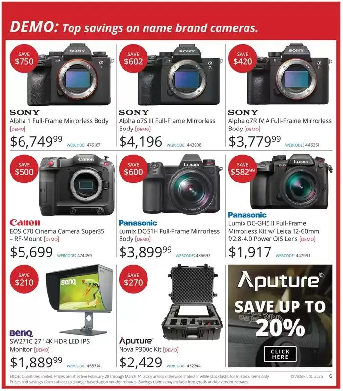March Clearance from March 5 to March 14 2025 - flyer page 6