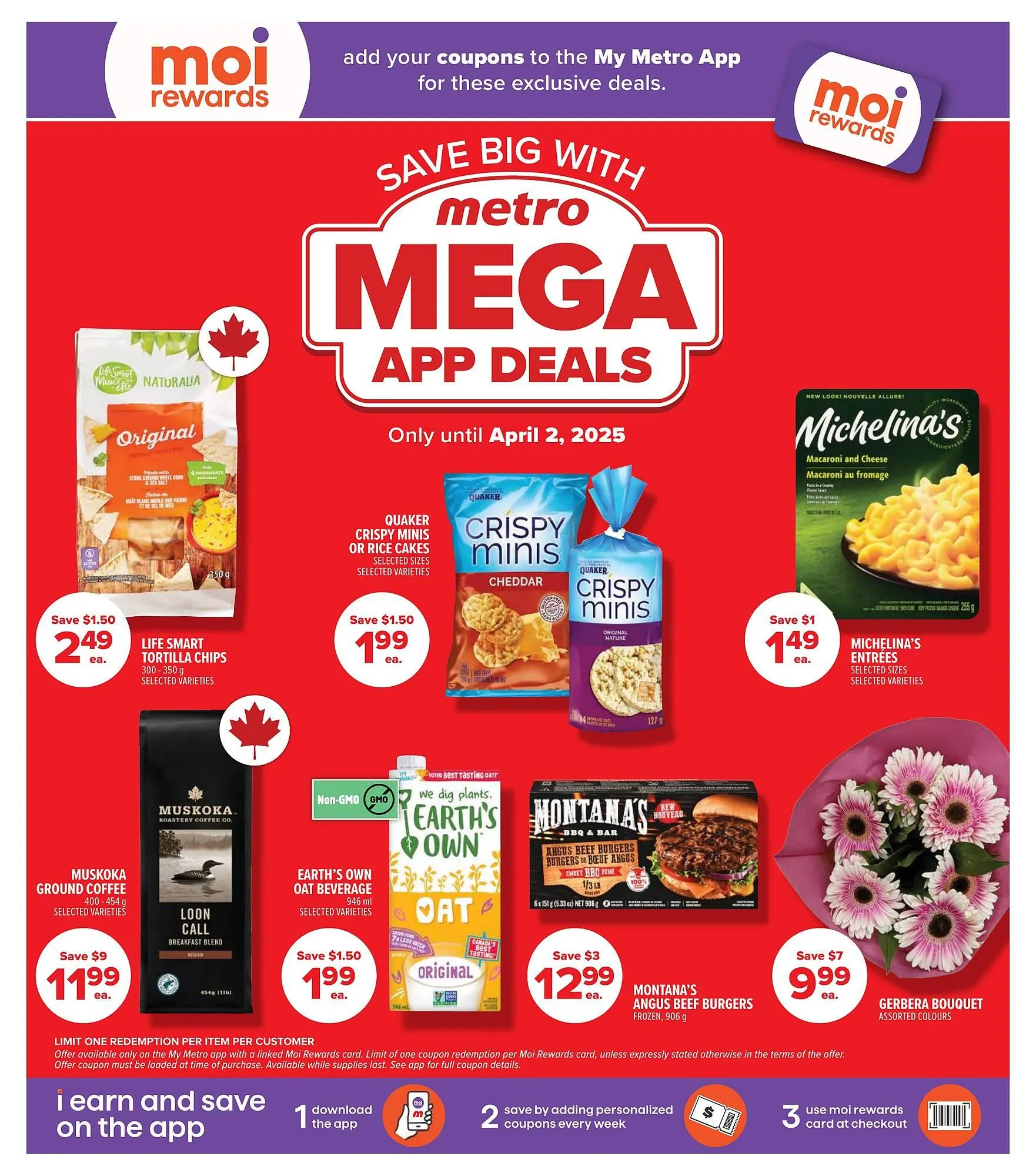 Metro flyer from March 27 to April 2 2025 - flyer page 4