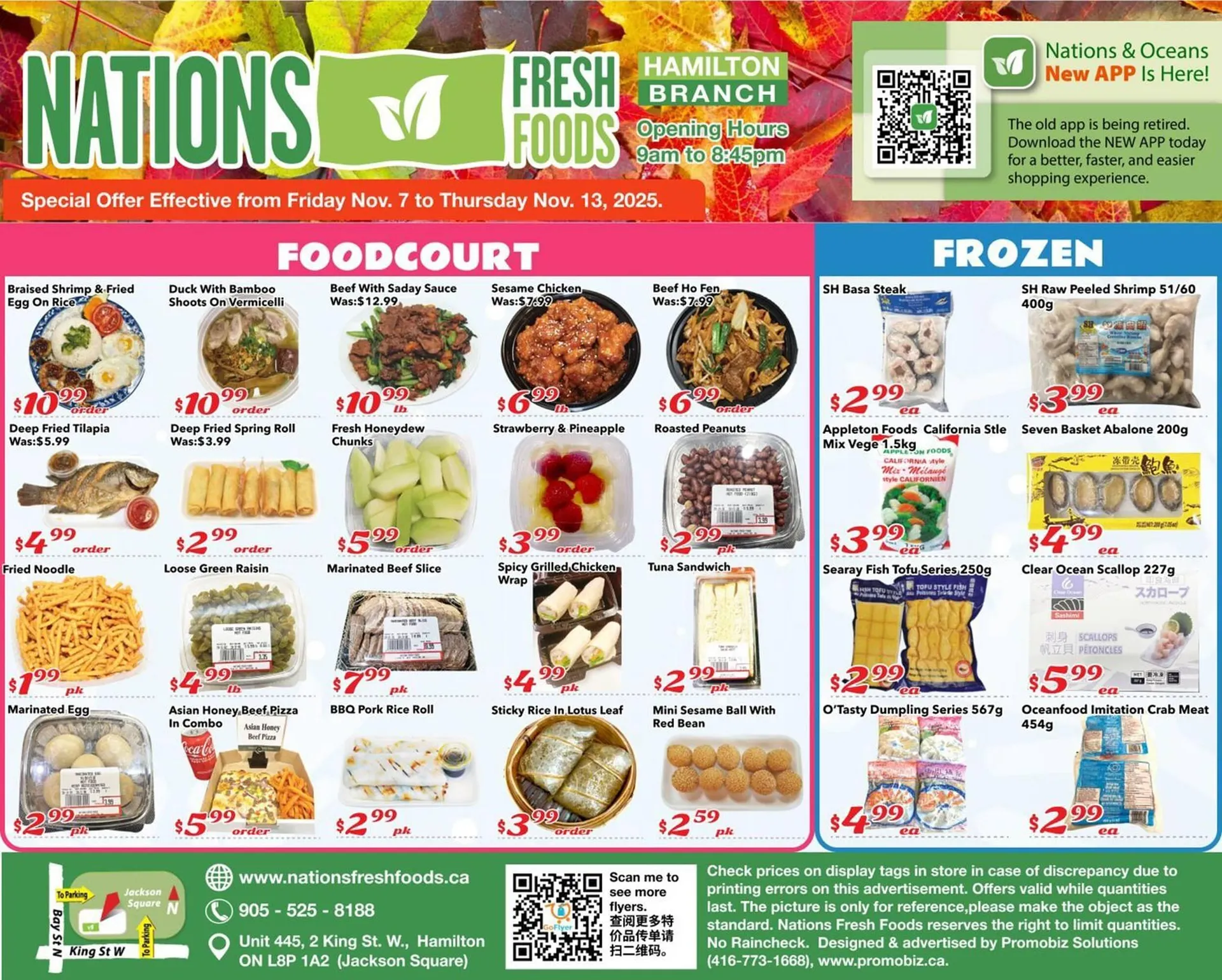 Nations Fresh Foods flyer from November 7 to November 13 2025 - flyer page 1