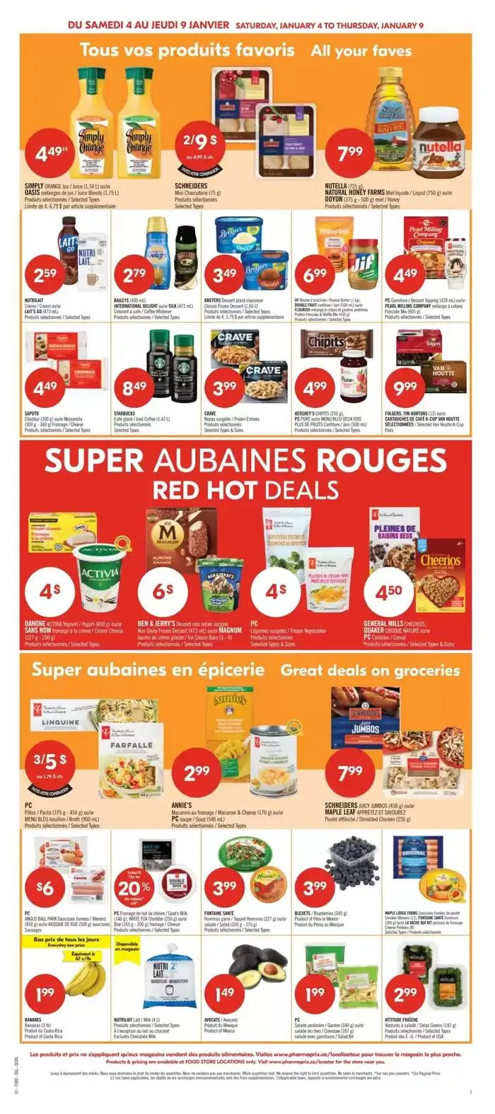 Our best offers for you from January 4 to January 9 2025 - flyer page 21