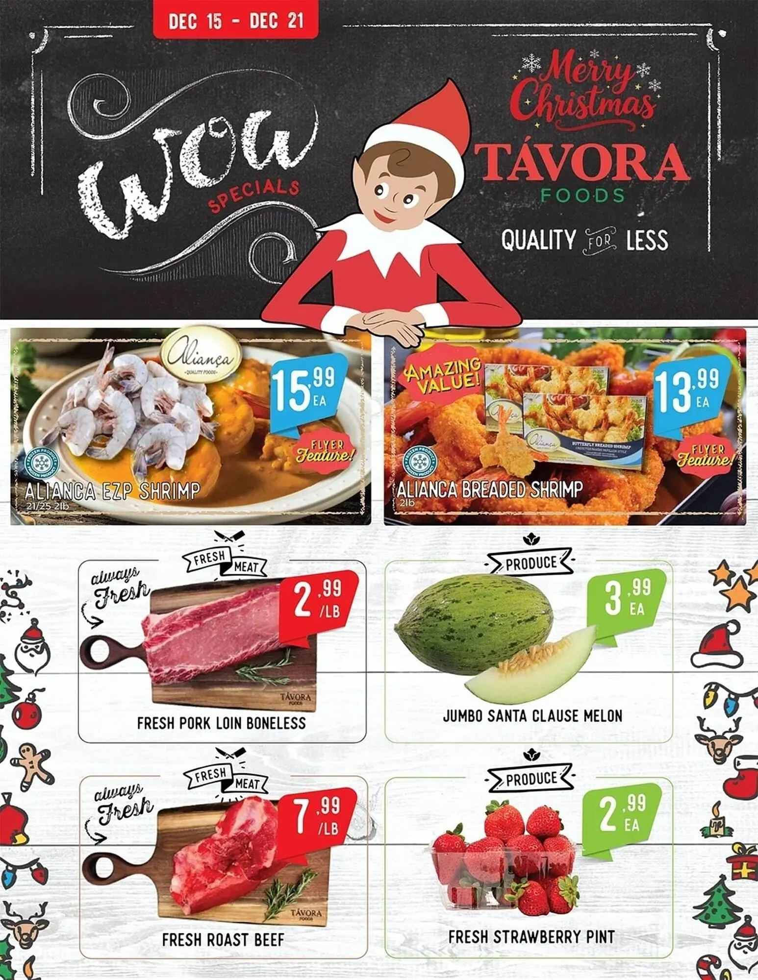 Tavora Foods flyer - 1