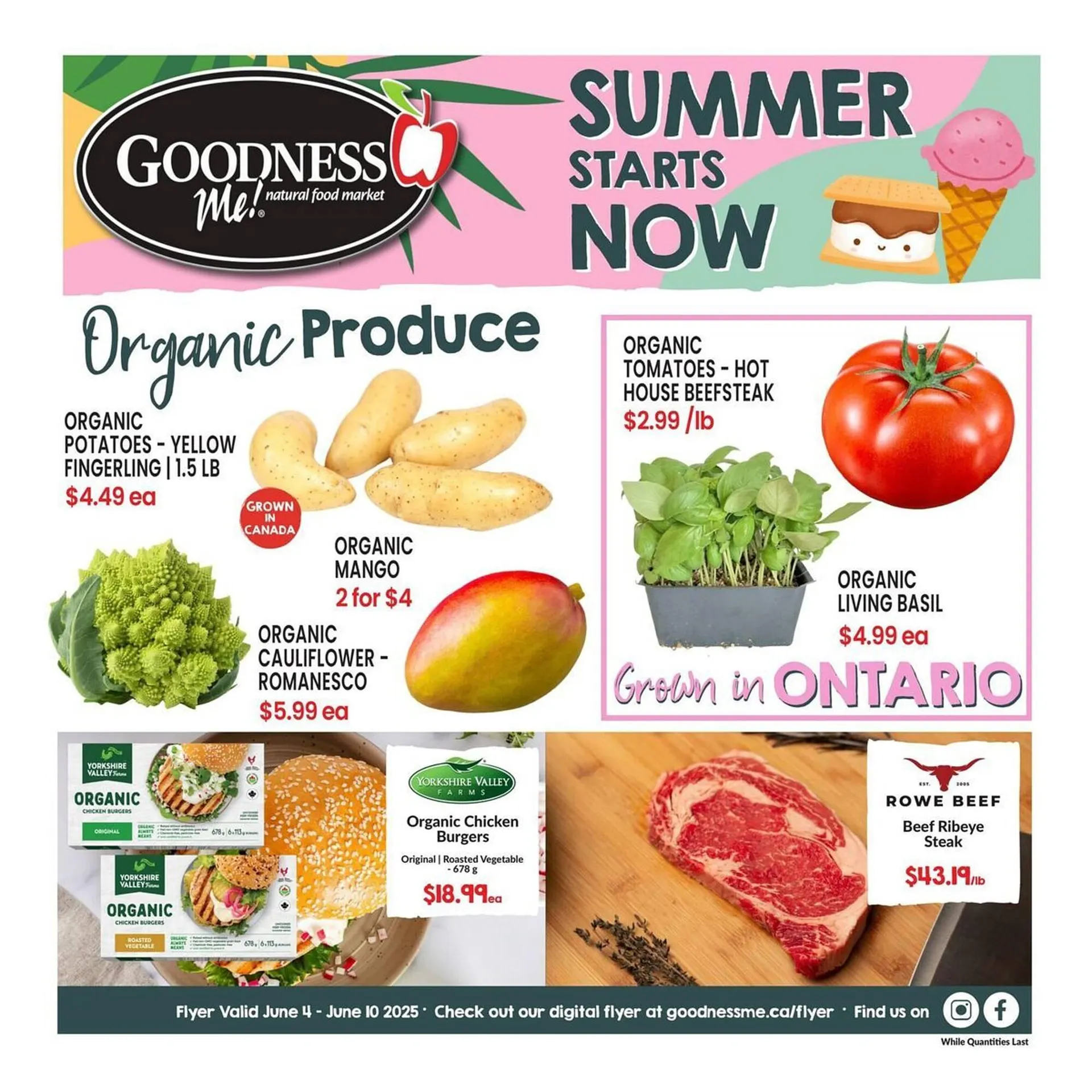 Goodness Me flyer - 1