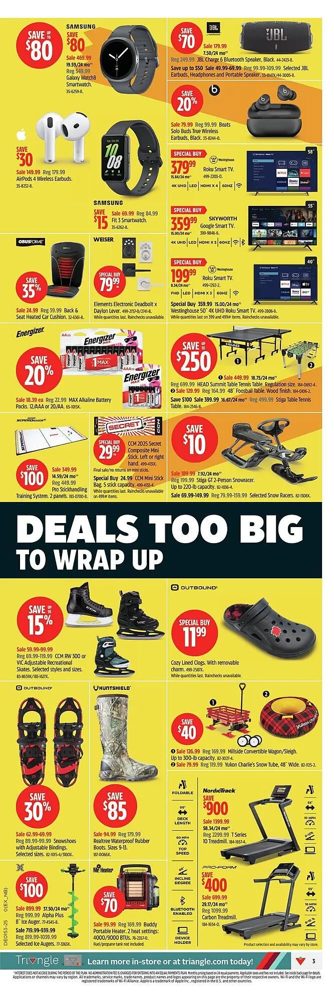 Canadian Tire flyer from December 25 to January 2 2026 - flyer page 4