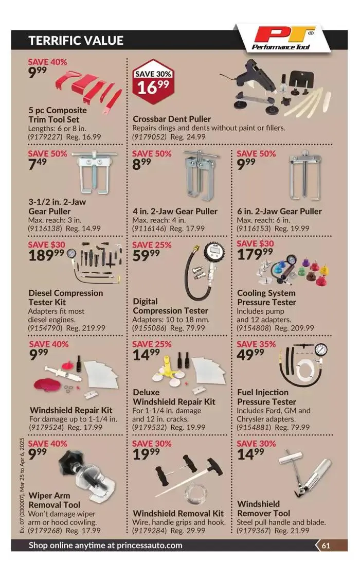 National Sale from March 25 to April 6 2025 - flyer page 66