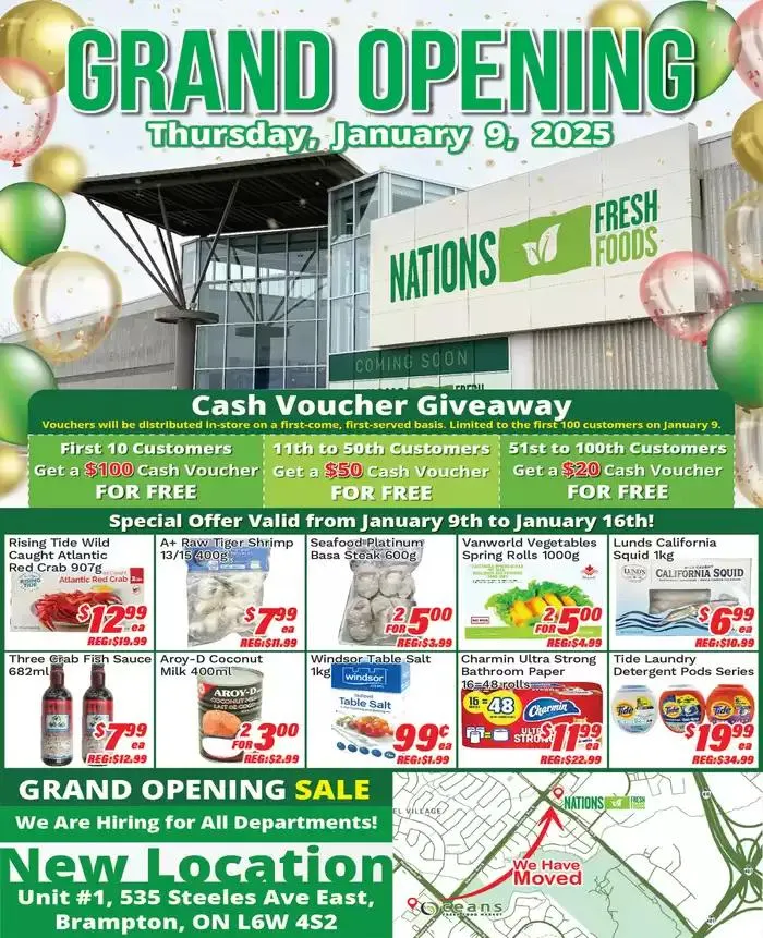 Current deals and offers from January 4 to January 11 2025 - flyer page 1