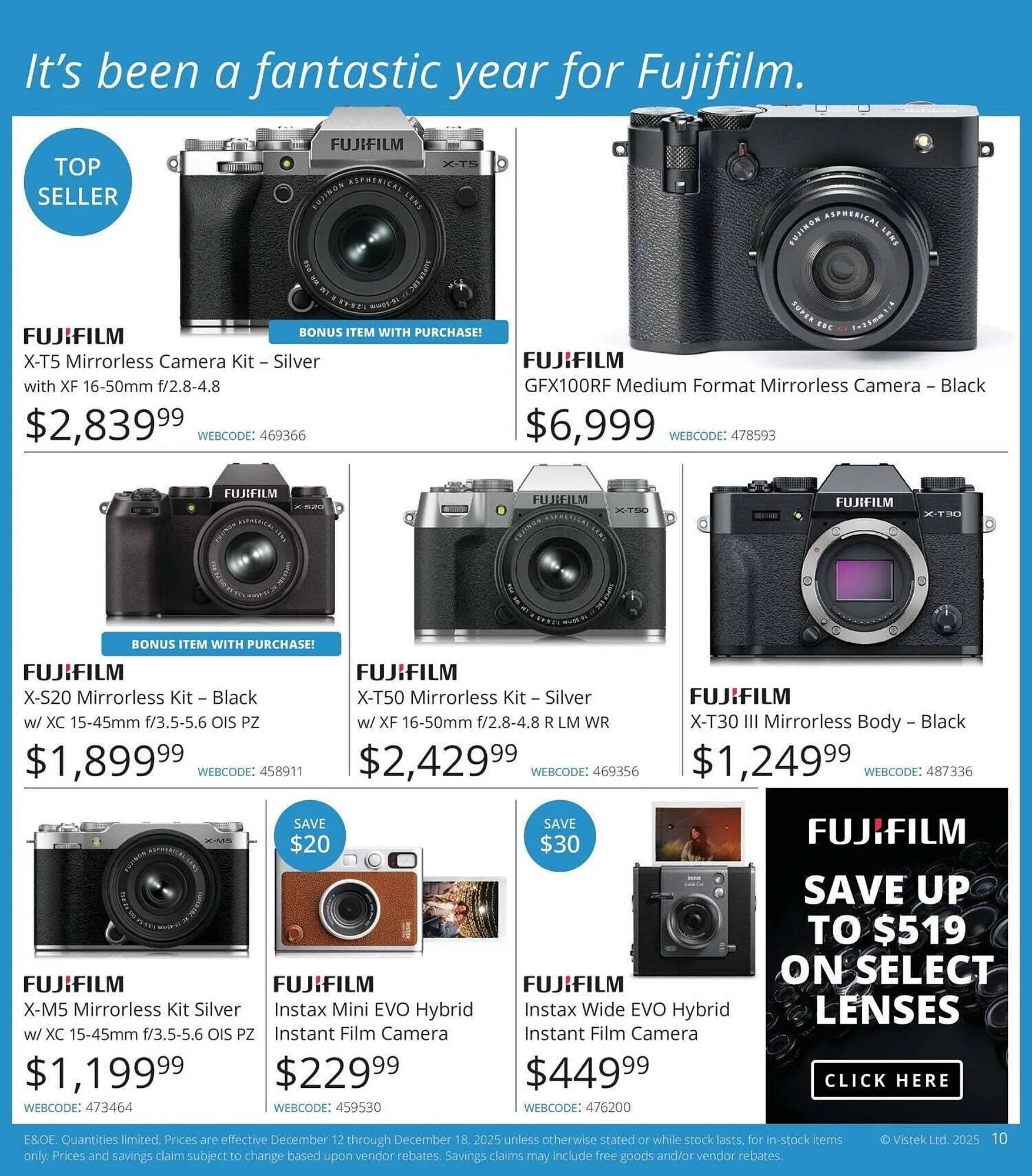 Vistek flyer from December 12 to December 18 2025 - flyer page 10