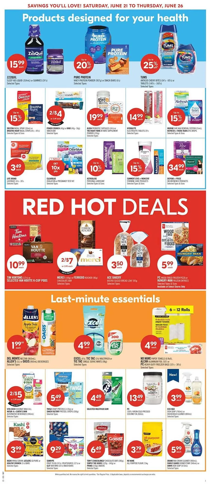 Shoppers Drug Mart flyer from June 19 to June 26 2025 - flyer page 20