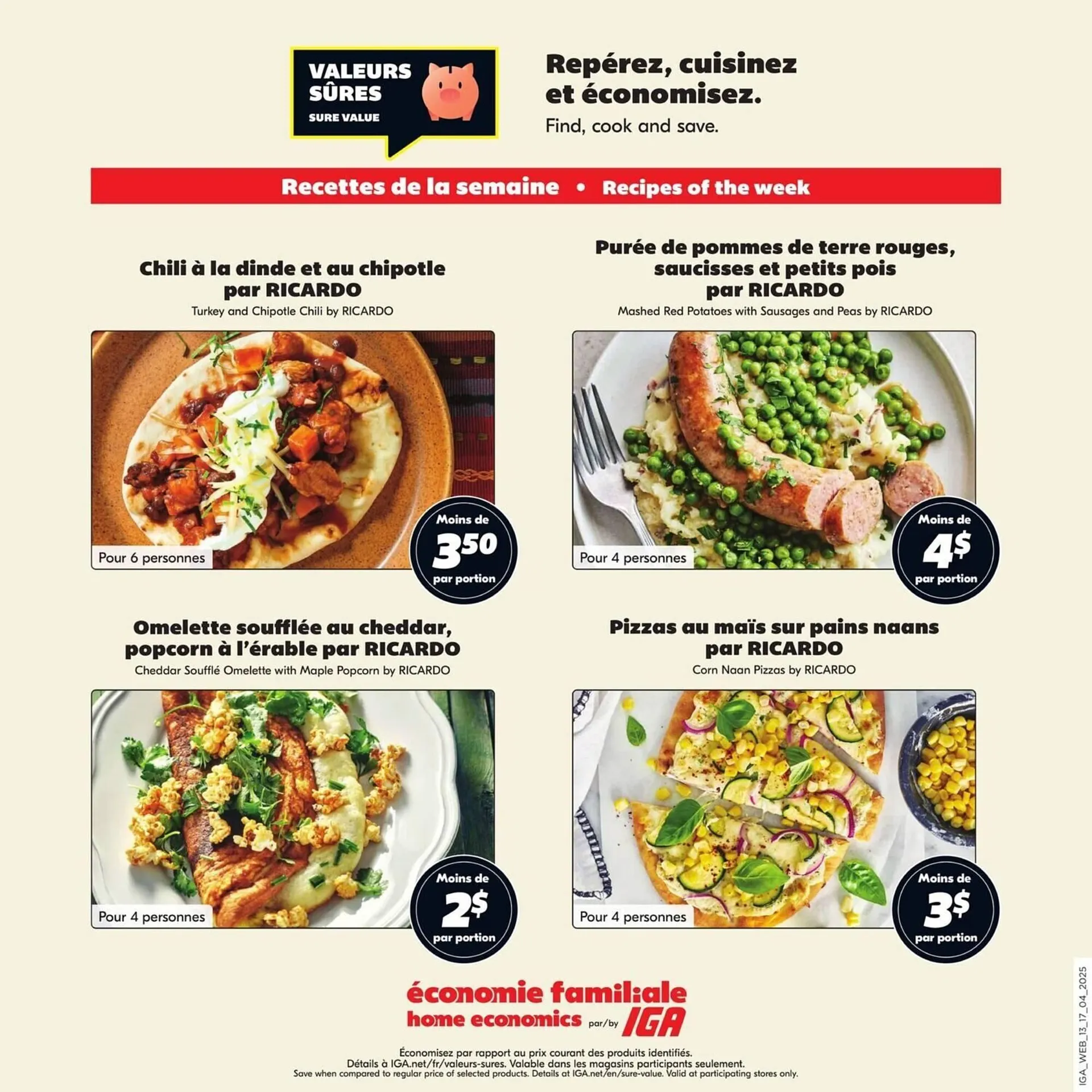 IGA flyer from April 16 to April 30 2025 - flyer page 37