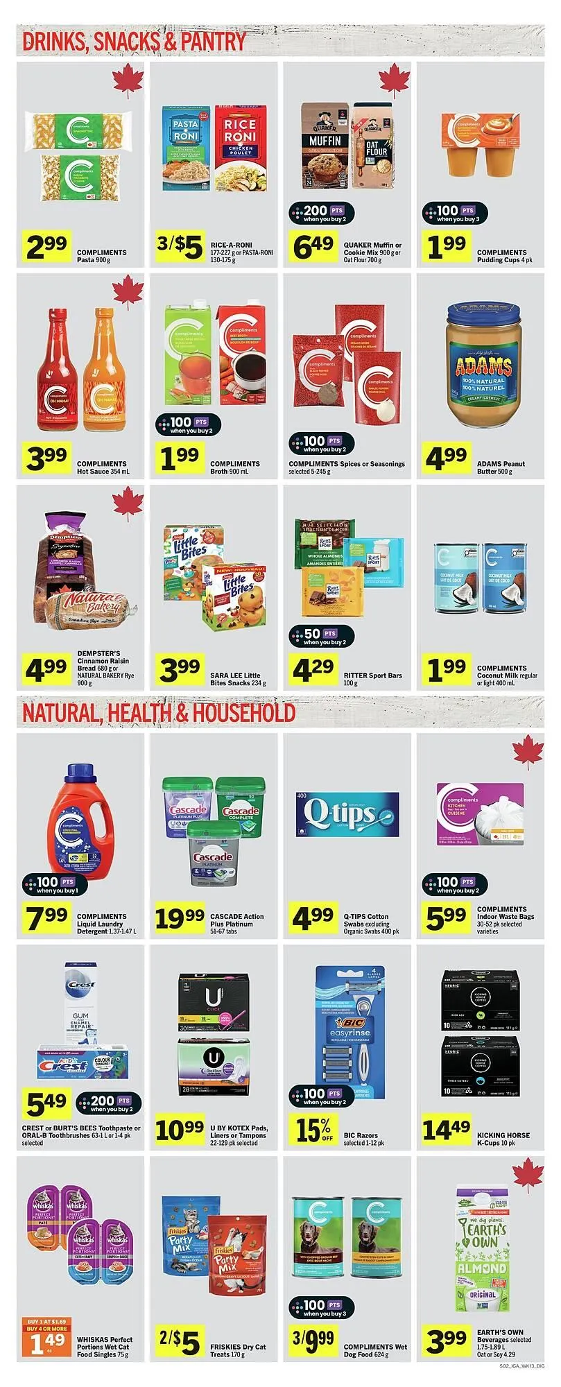 IGA flyer from July 25 to August 1 2025 - flyer page 8