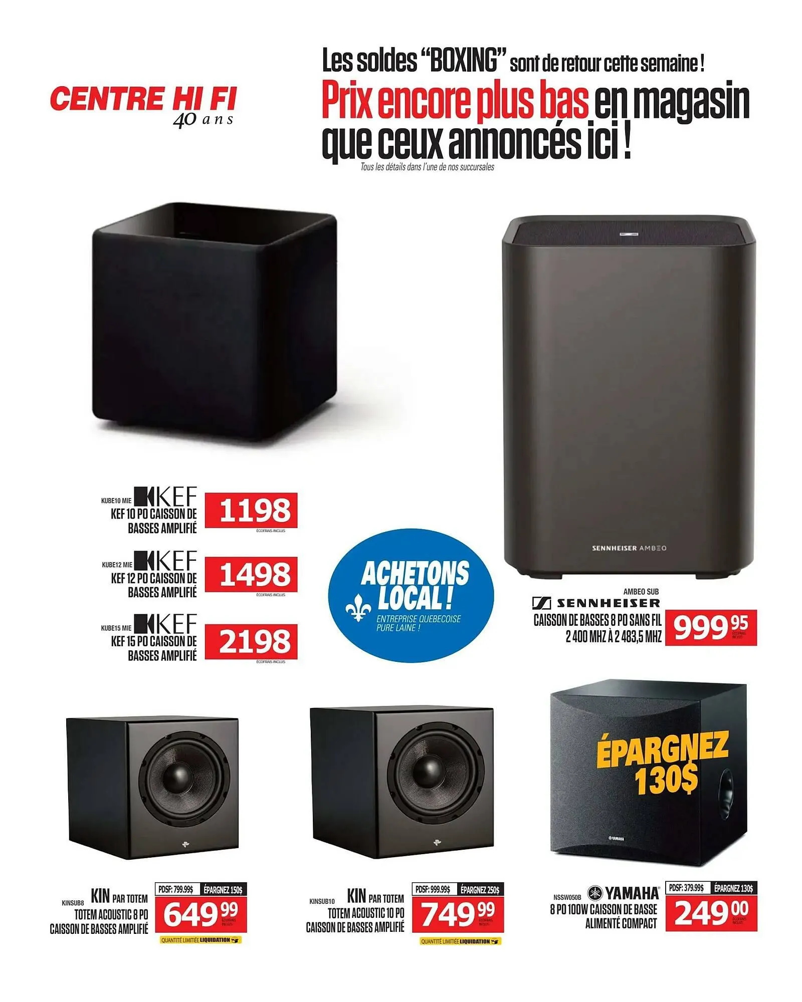 Centre Hi-Fi flyer from August 15 to August 21 2025 - flyer page 60