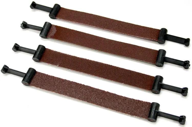 SCROLL SANDING BELT 1/4"W PIN END