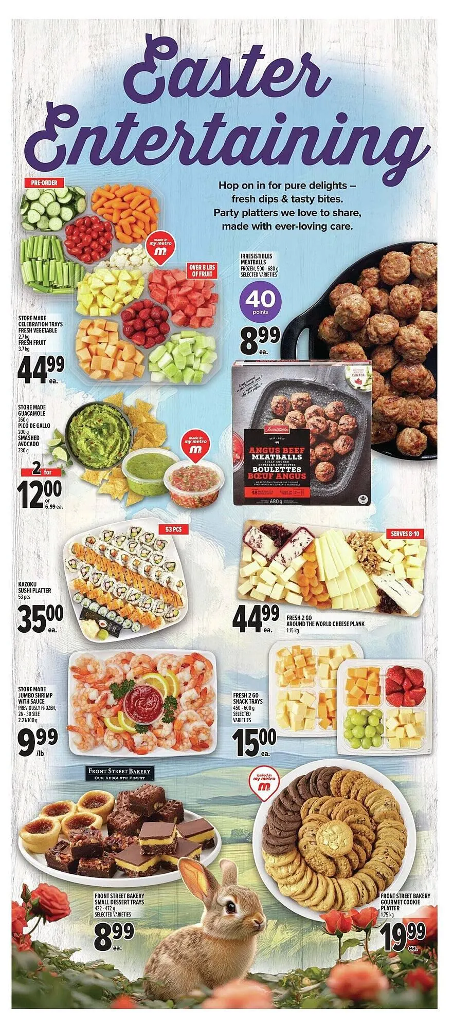 Metro flyer from April 9 to April 16 2025 - flyer page 14