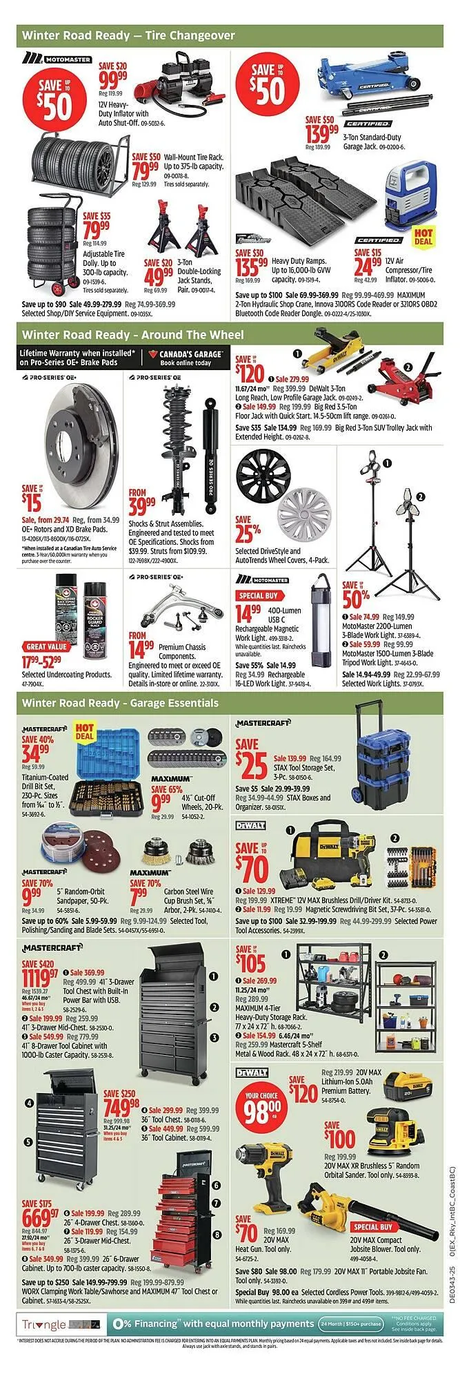 Canadian Tire flyer from October 16 to November 6 2025 - flyer page 3