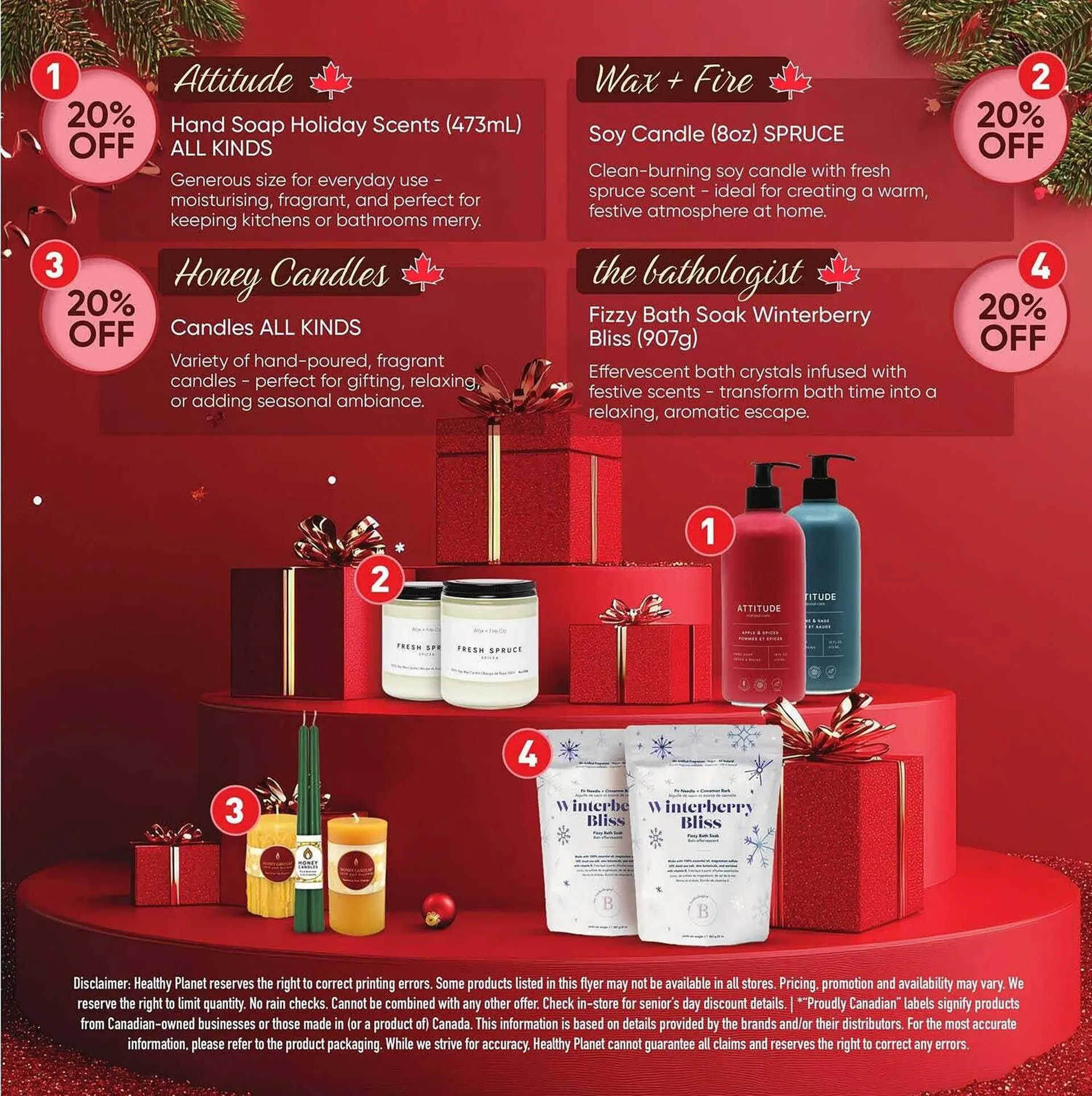 Healthy Planet flyer from December 1 to December 21 2025 - flyer page 8