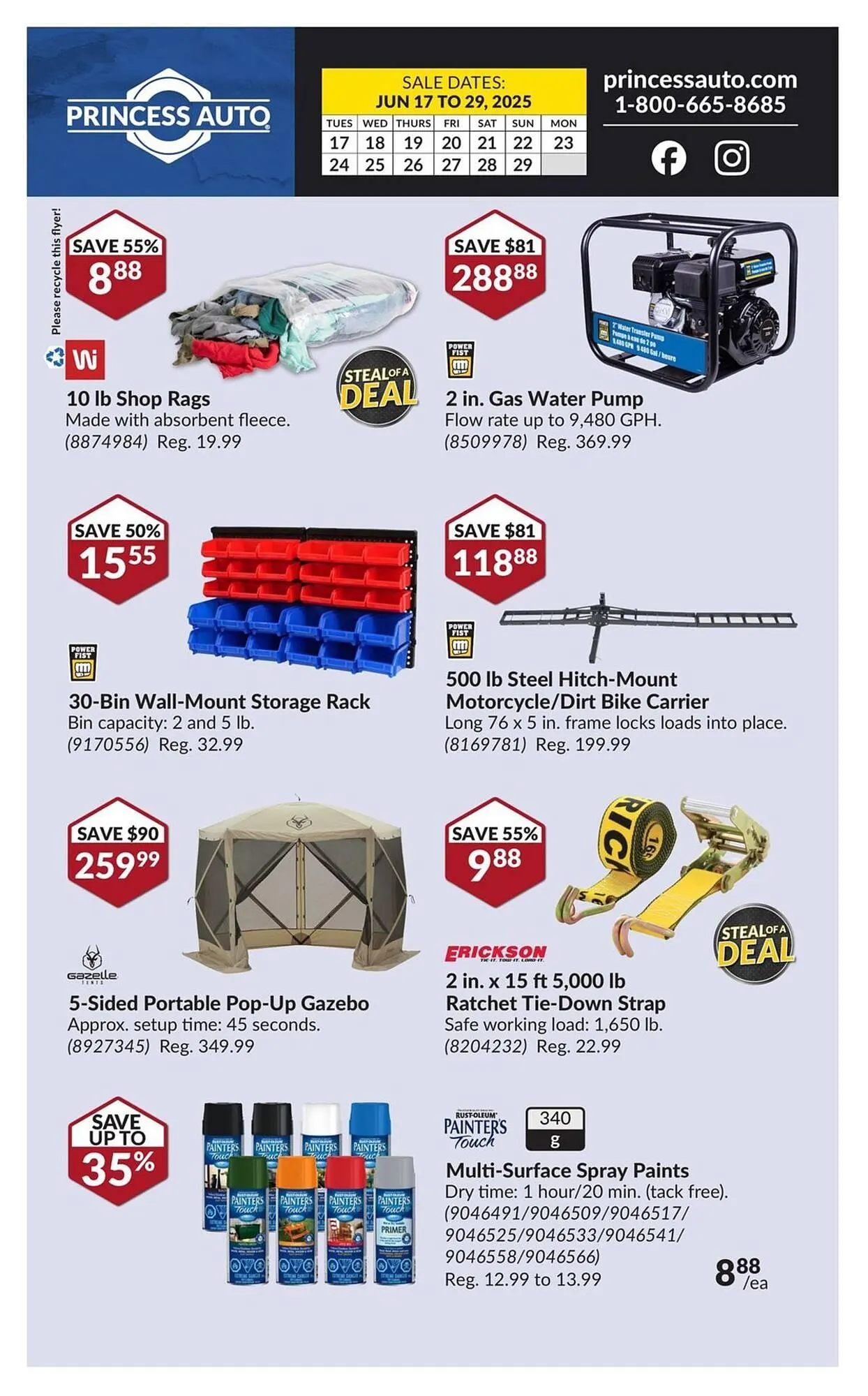 Princess Auto flyer from June 17 to June 29 2025 - flyer page 2