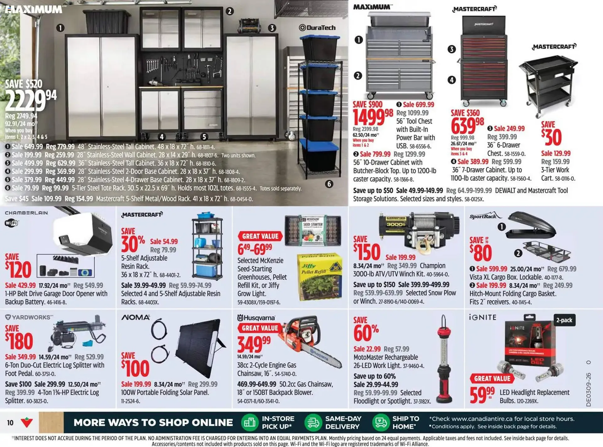 Canadian Tire flyer from February 26 to March 5 2026 - flyer page 10