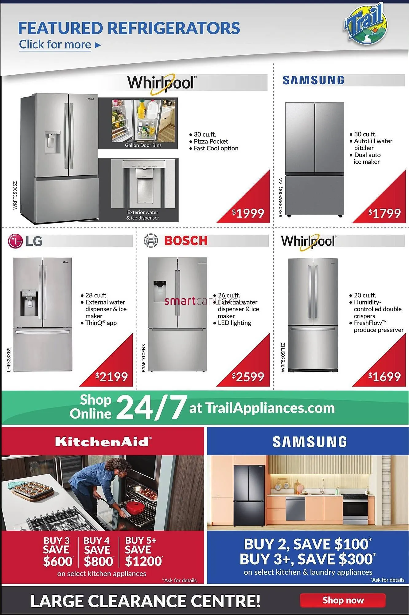Trail Appliances flyer from September 5 to September 11 2025 - flyer page 2