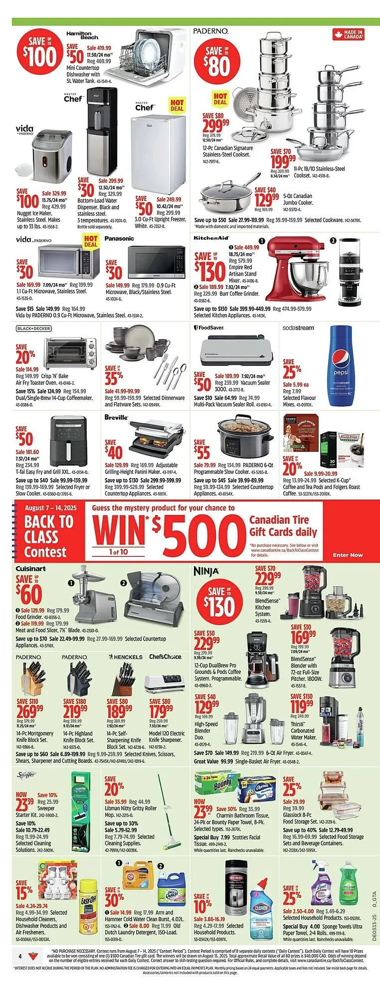 Canadian Tire flyer from August 7 to August 14 2025 - flyer page 6