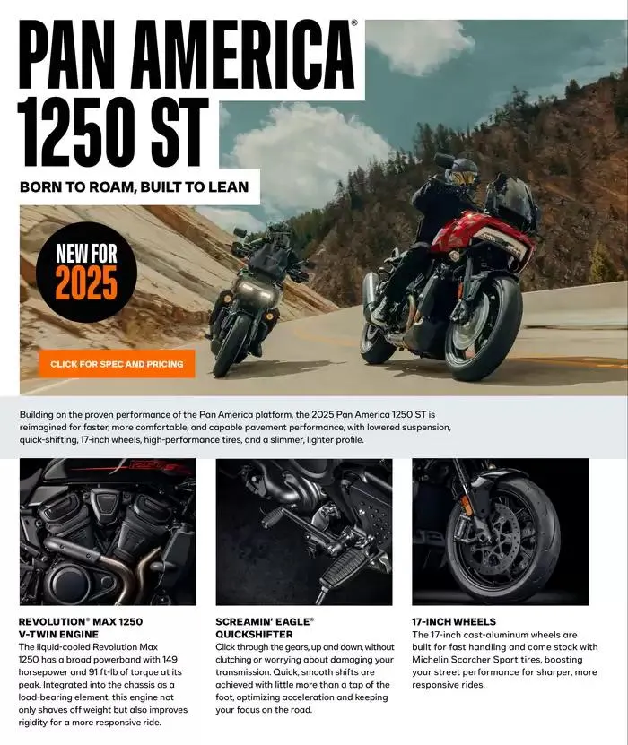 Harley Davidson 2025 Brochure from February 6 to February 6 2026 - flyer page 22